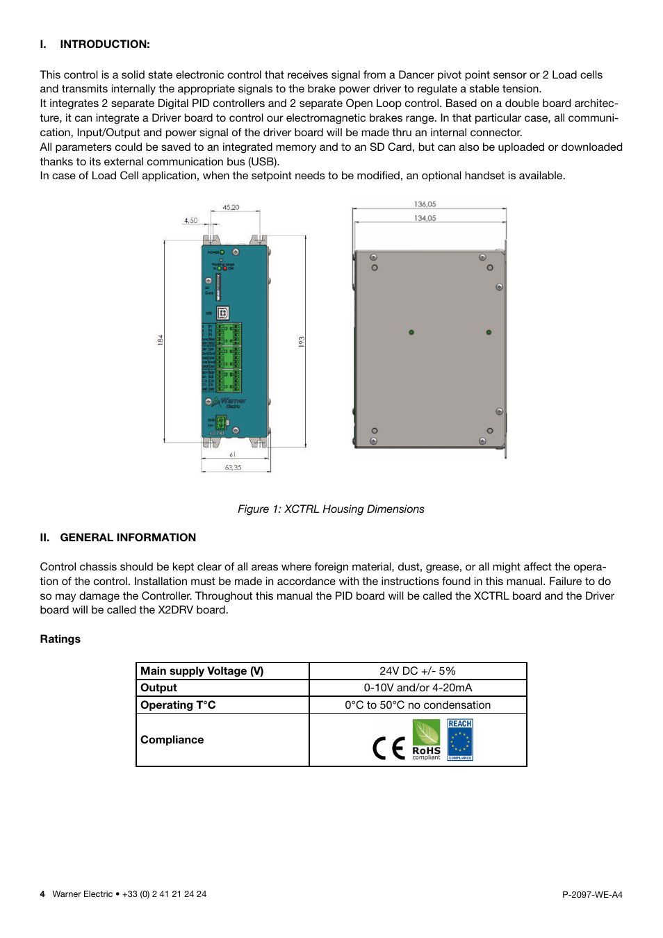Warner Electric XCTRL-2DRV User Manual | Page 4 / 34