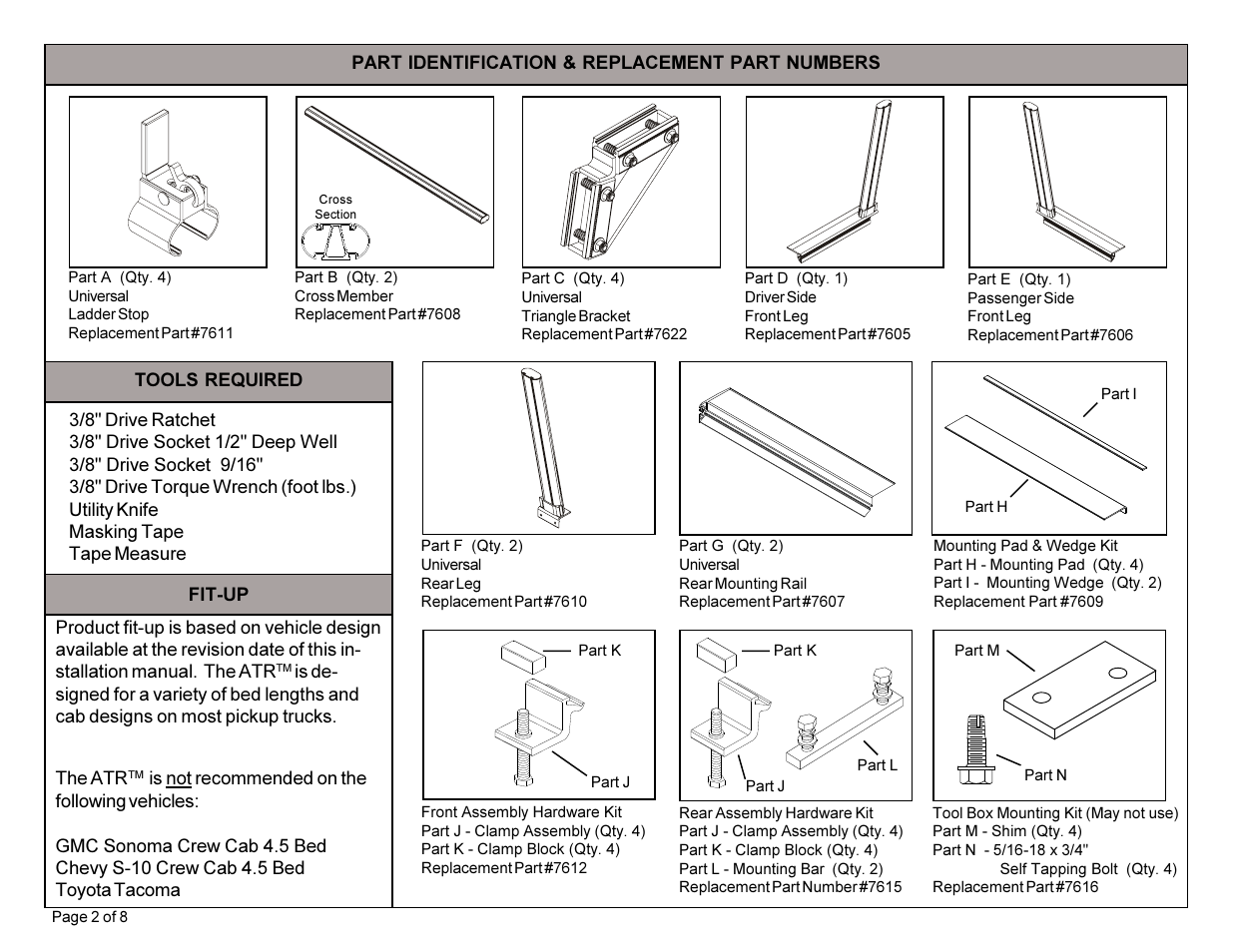 WEATHER GUARD 1200 User Manual | Page 2 / 8