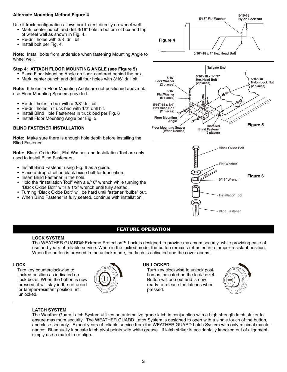 WEATHER GUARD 160-X-01 THRU 173-X-01 User Manual | Page 3 / 4