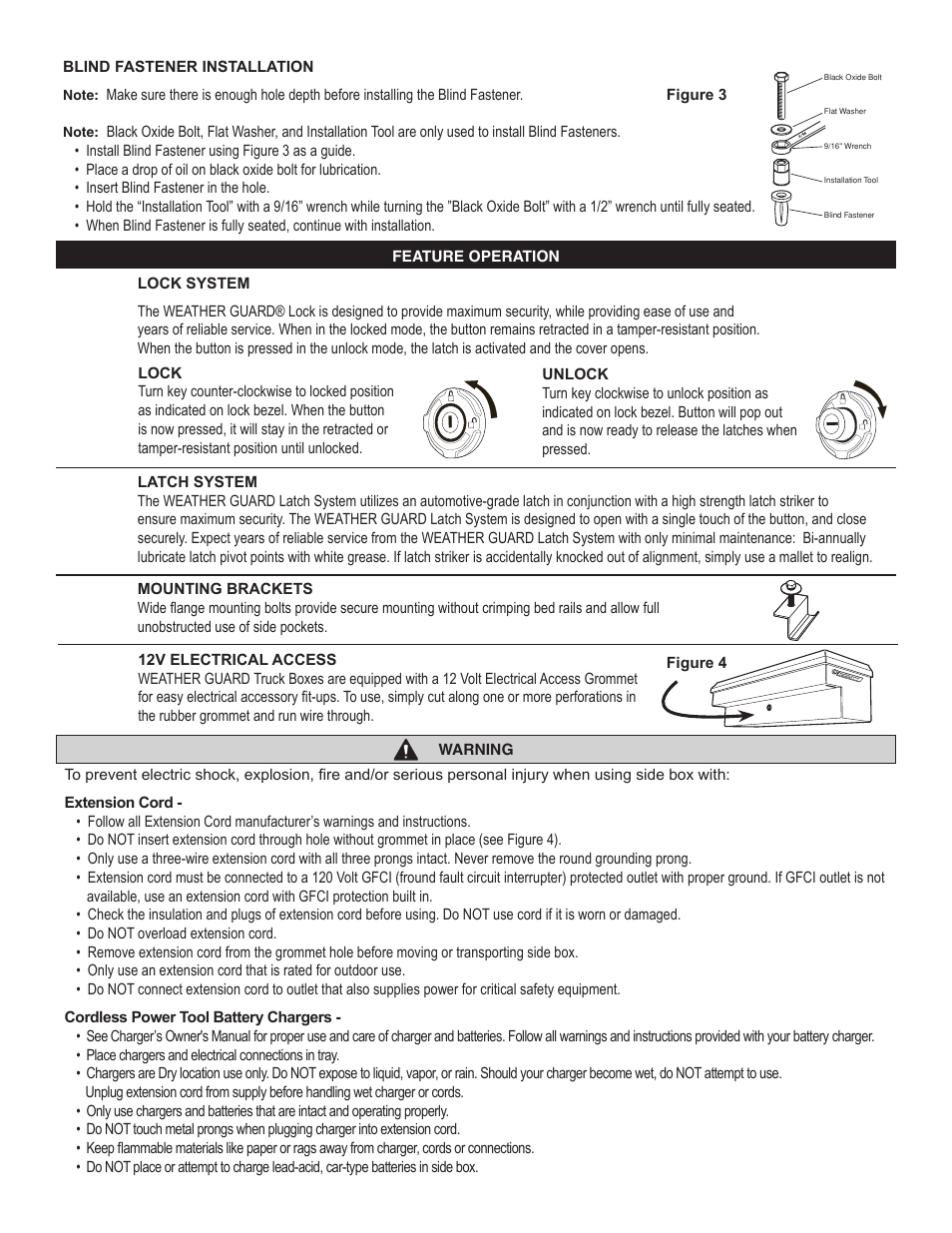 WEATHER GUARD 178-X-01 through 181-X-01 User Manual | Page 3 / 12