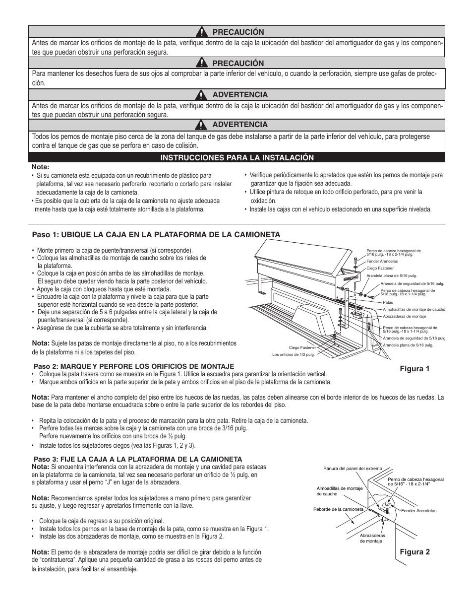 WEATHER GUARD 178-X-01 through 181-X-01 User Manual | Page 6 / 12