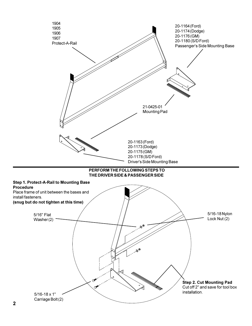 WEATHER GUARD 1915 User Manual | Page 2 / 4