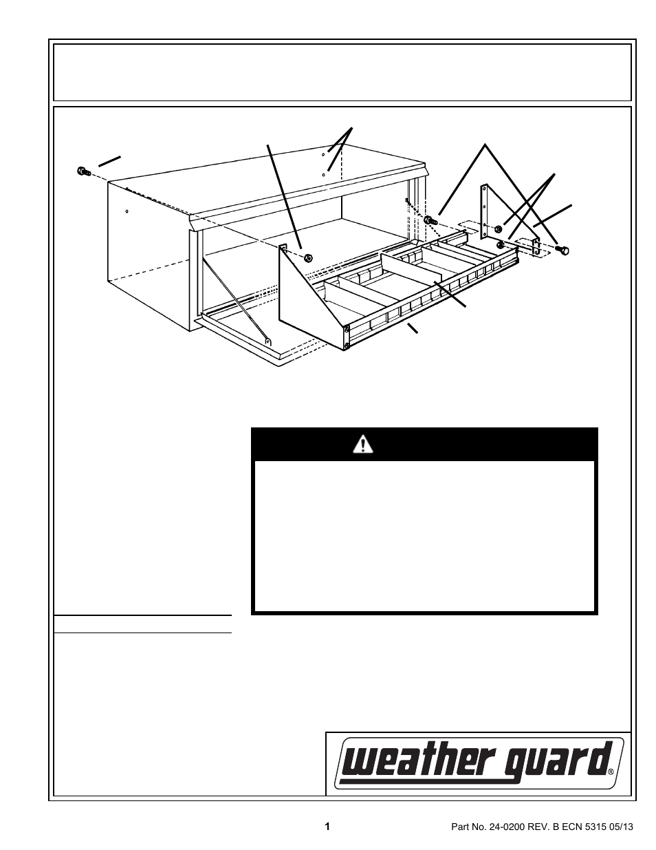 WEATHER GUARD 202 User Manual | 2 pages