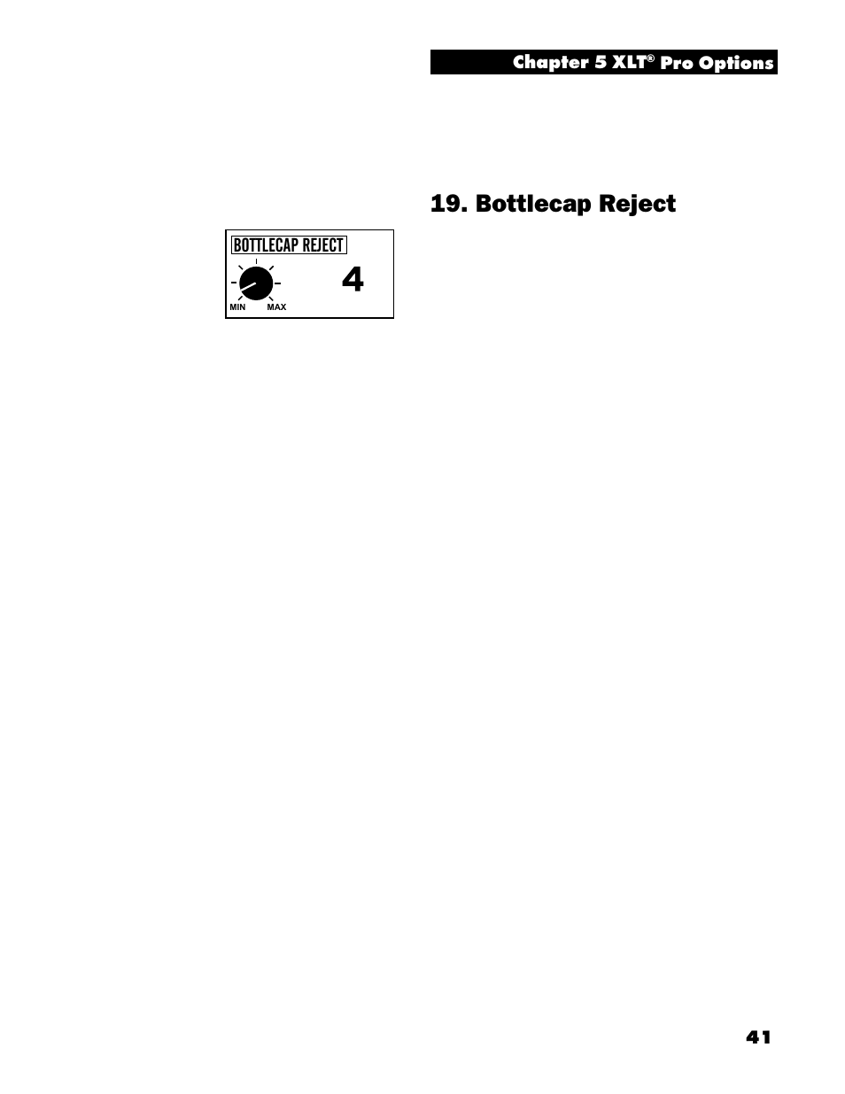 Bottlecap reject | White’s Electronics Spectrum XLT User Manual | Page 41 / 56