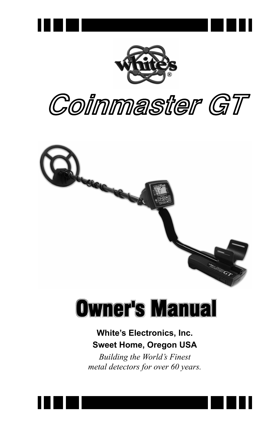 White’s Electronics Coinmaster GT User Manual | 16 pages