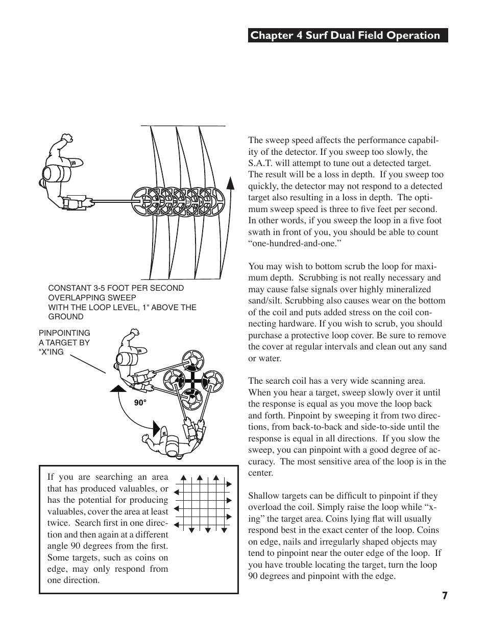 White’s Electronics Surfmaster DualField User Manual | Page 7 / 16