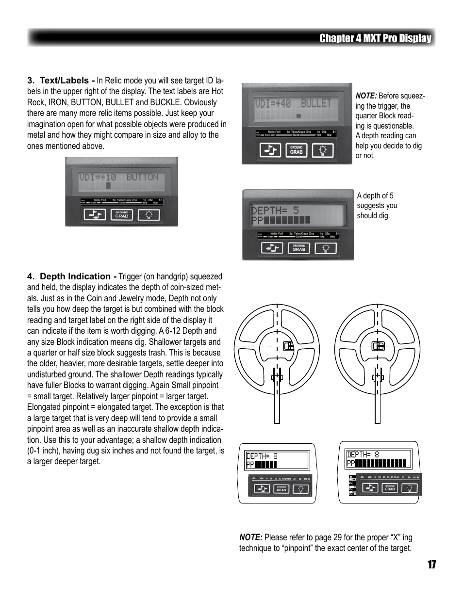 White’s Electronics MXT Pro User Manual | Page 17 / 40