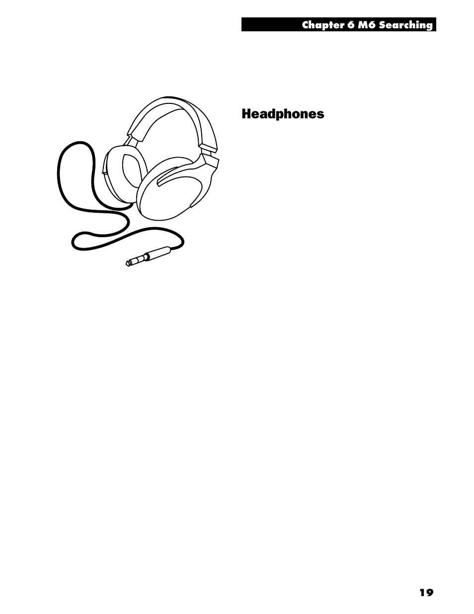 Headphones | White’s Electronics M6 User Manual | Page 21 / 32