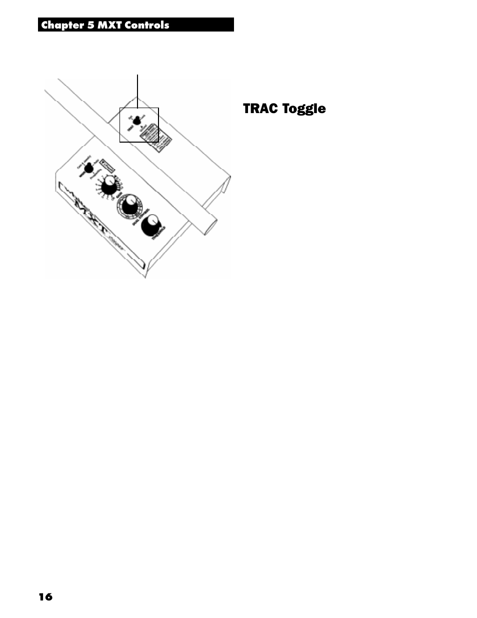 Trac toggle | White’s Electronics MXT User Manual | Page 18 / 40