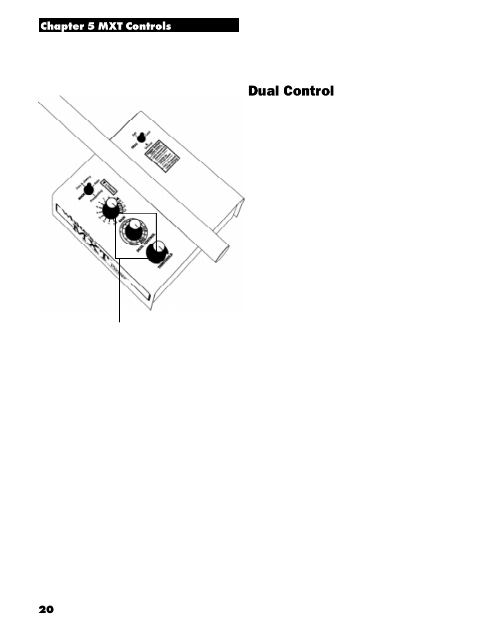 Dual control | White’s Electronics MXT User Manual | Page 22 / 40