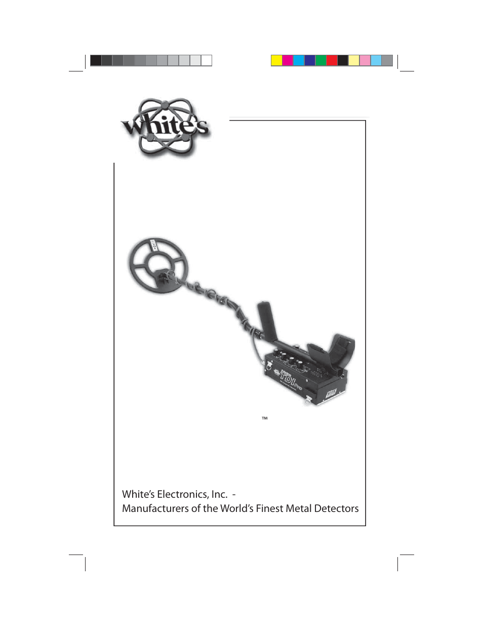 White’s Electronics TDI Pro User Manual | 38 pages