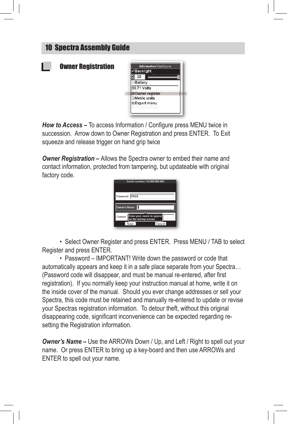 White’s Electronics Spectra V3 Assembly Guide User Manual | Page 10 / 16