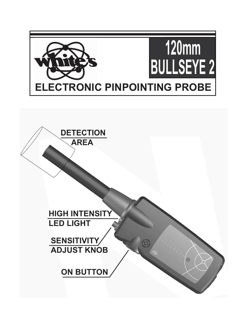 White’s Electronics Bullseye 2 User Manual | 6 pages