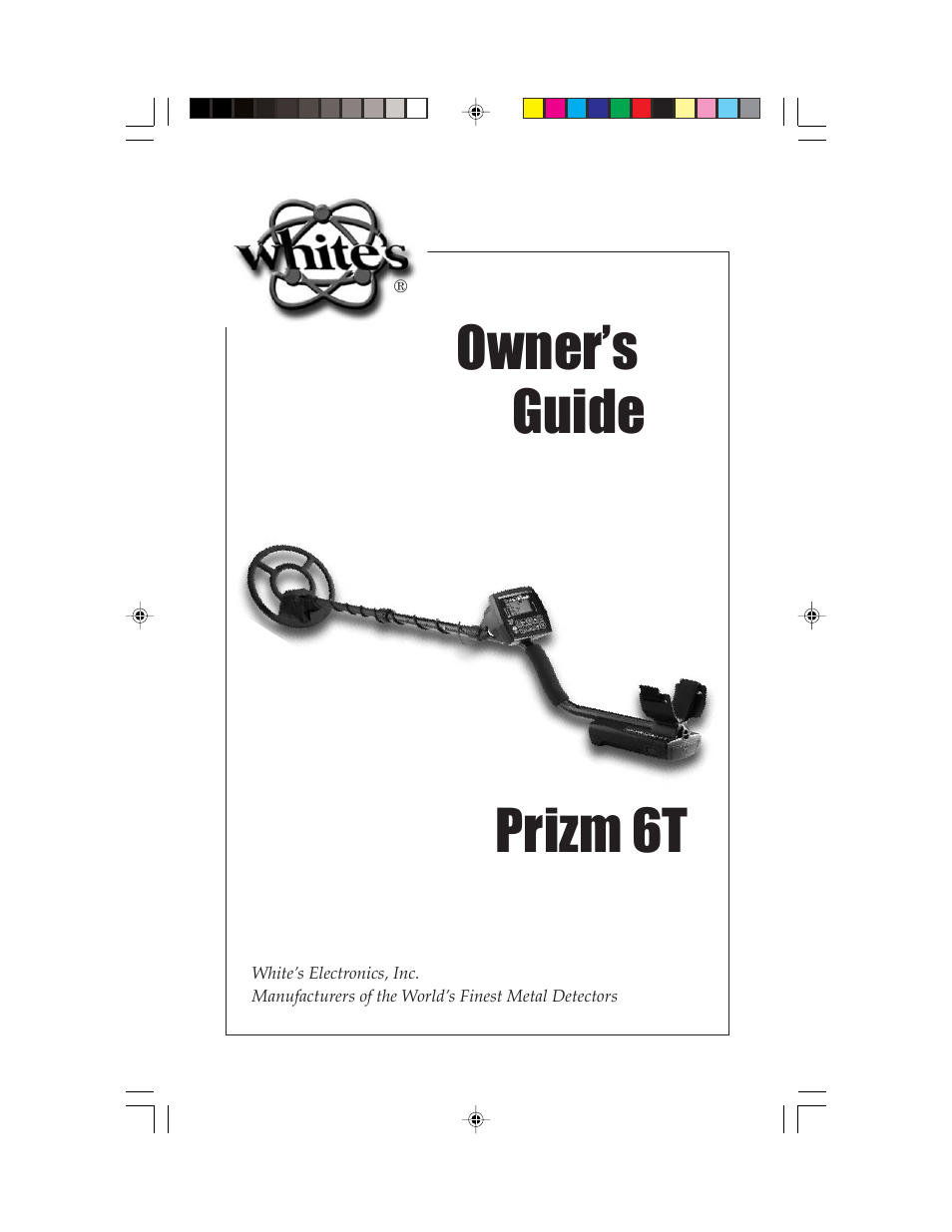 White’s Electronics Prizm 6T User Manual | 32 pages