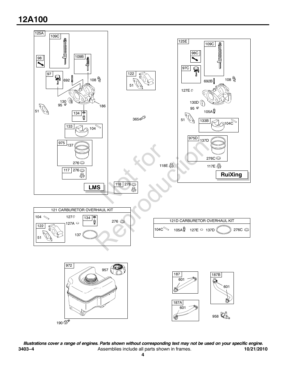 Not for reproduction | CHAMPION ST655BS User Manual | Page 4 / 16