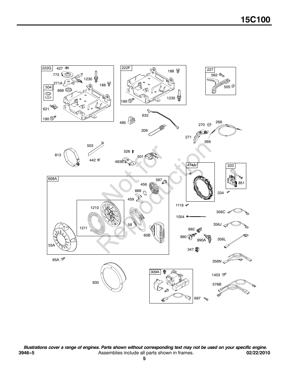 Not for reproduction | CHAMPION ST969BS User Manual | Page 5 / 12