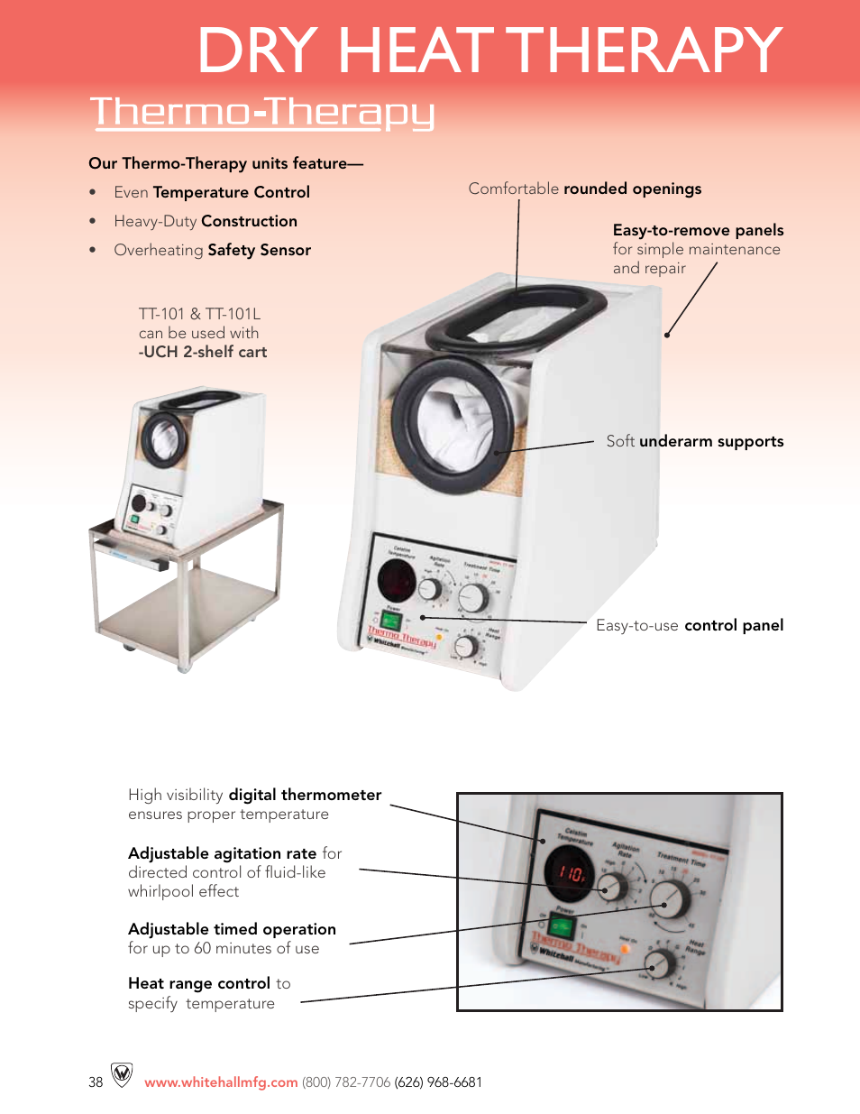 Whitehall Manufacturing TT-202 User Manual | 3 pages