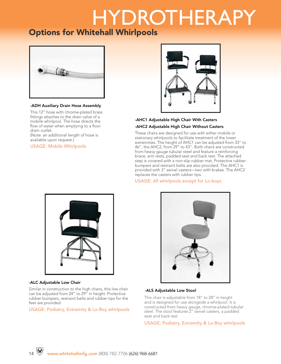 Whitehall Manufacturing TTS2 User Manual | 4 pages