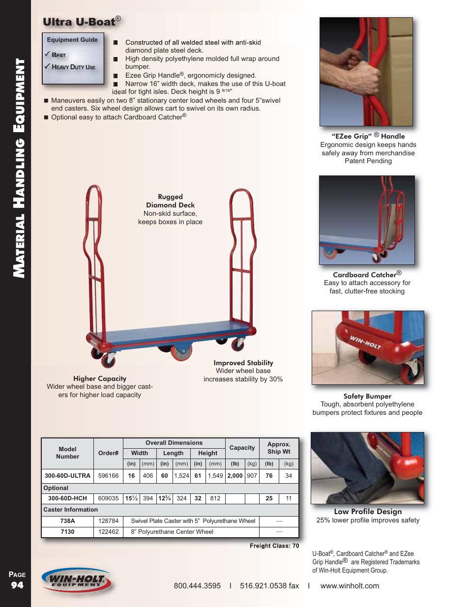 Win-Holt 300-60D-ULTRA User Manual | 1 page