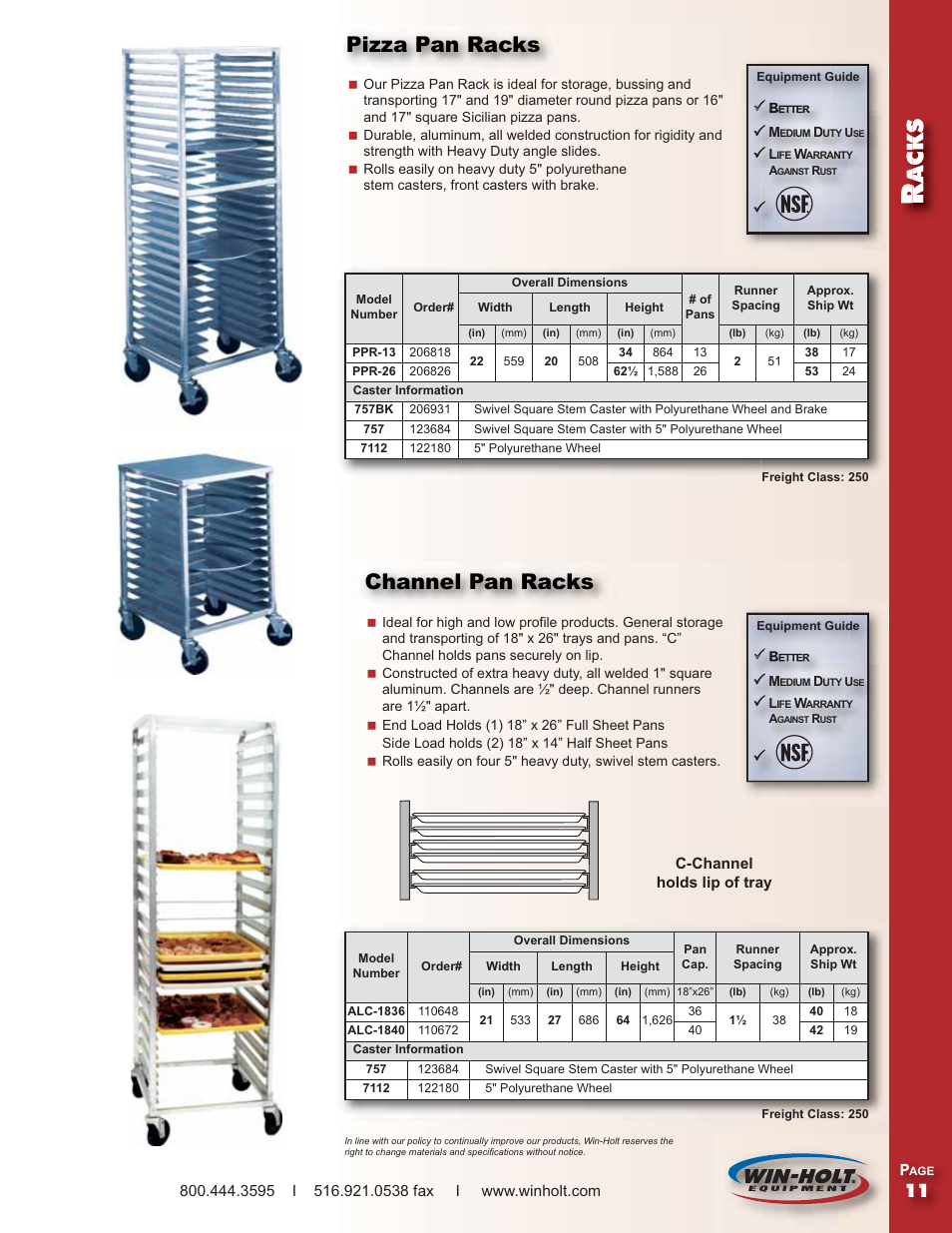 Win-Holt ALC Series User Manual | 1 page