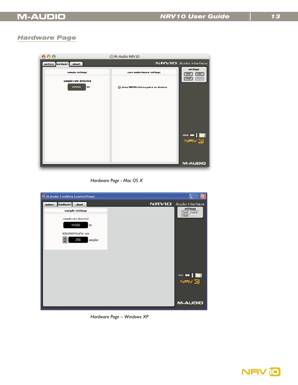 M-AUDIO NRV10 User Manual | Page 13 / 25