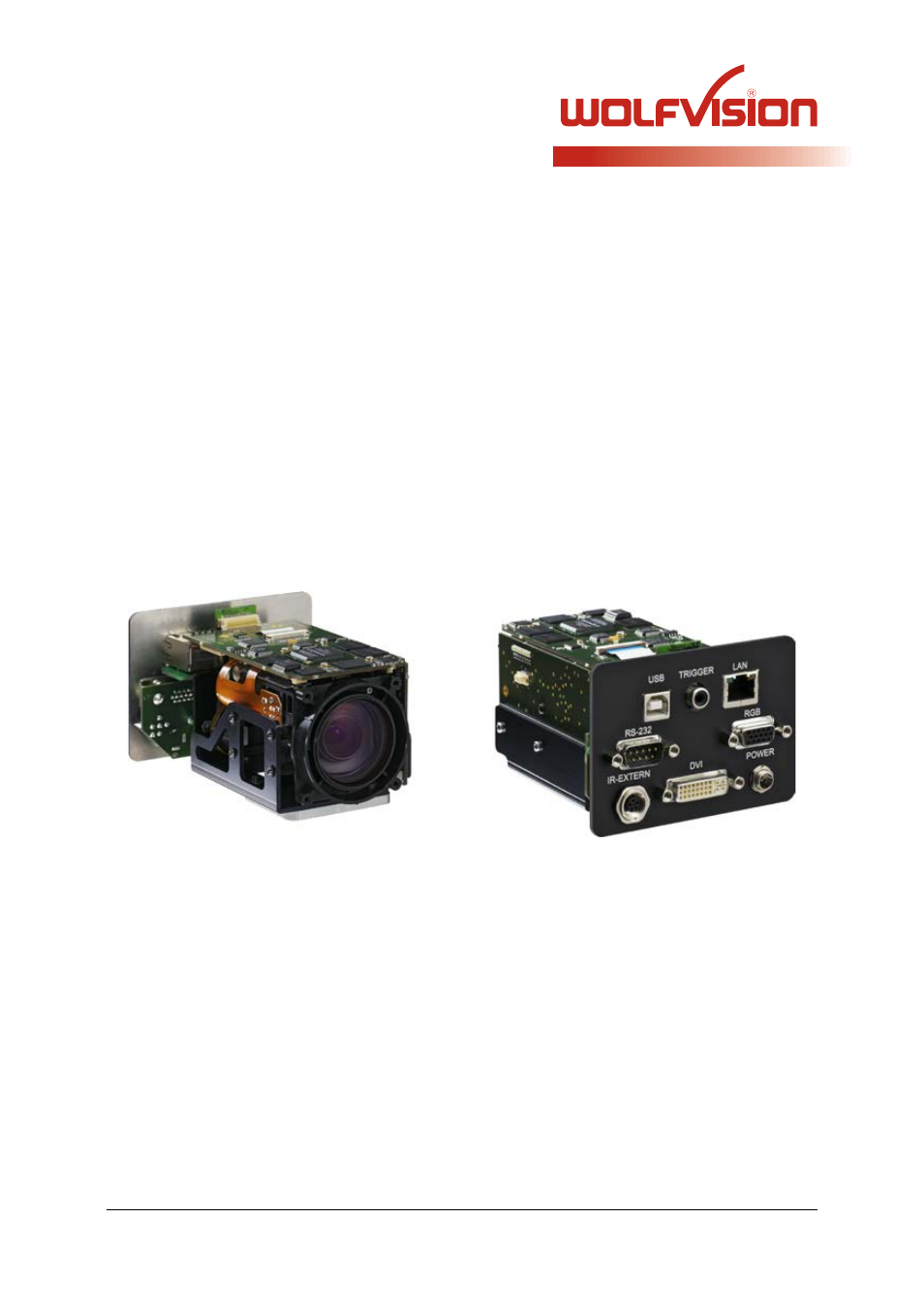 WolfVision SCB-12 User Manual | 16 pages