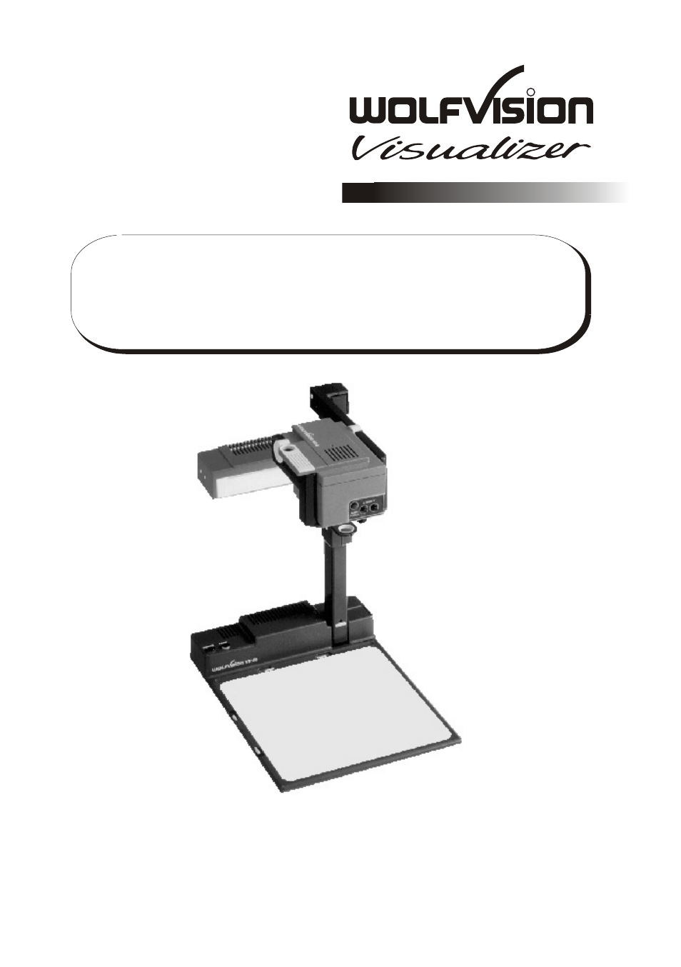 WolfVision VZ-5B User Manual | 5 pages
