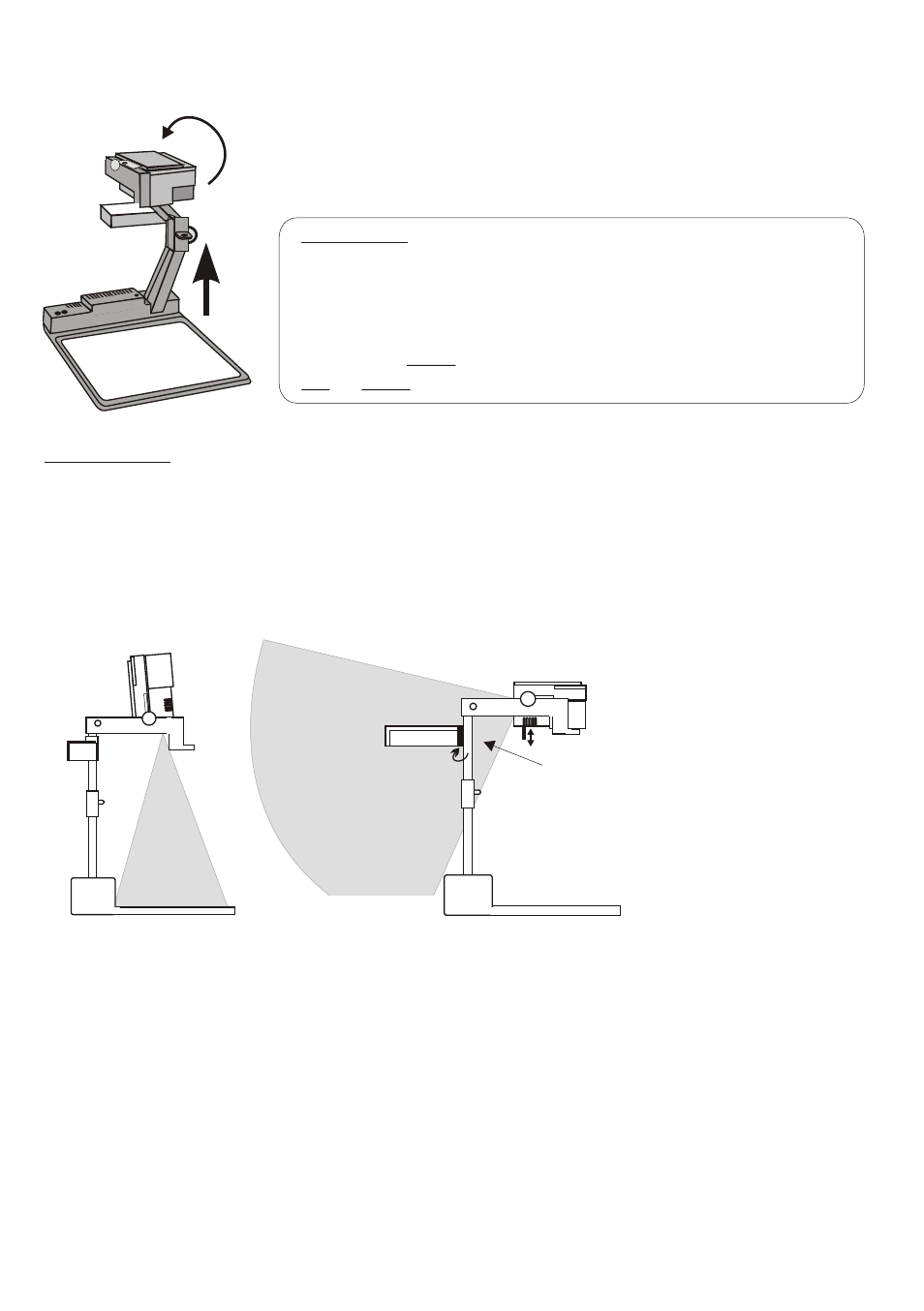Seite4, Setting up | WolfVision VZ-5B User Manual | Page 4 / 5