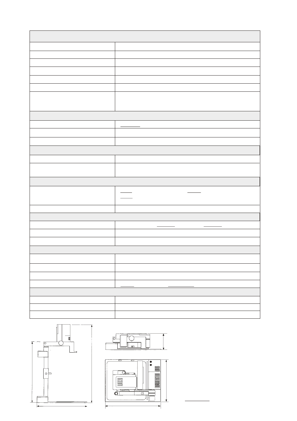 Seite5, Technical data, Vz-5b | Pick-up element / video, Operation, Lighting element, Scanning area, Connections, General specifications standard accesories | WolfVision VZ-5B User Manual | Page 5 / 5