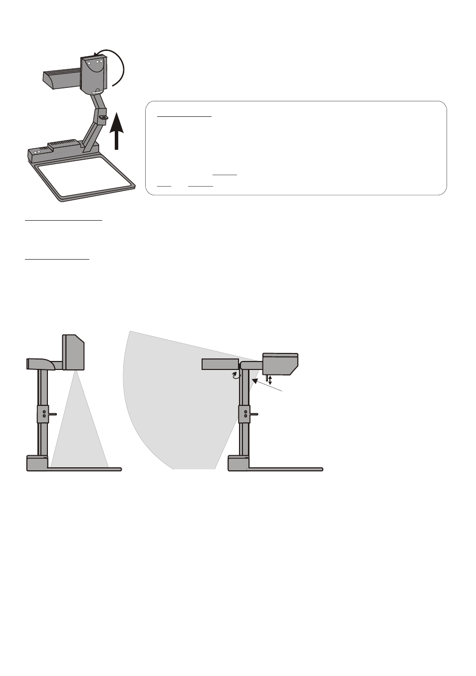 Seite4, Setting up | WolfVision VZ-5B User Manual | Page 4 / 7