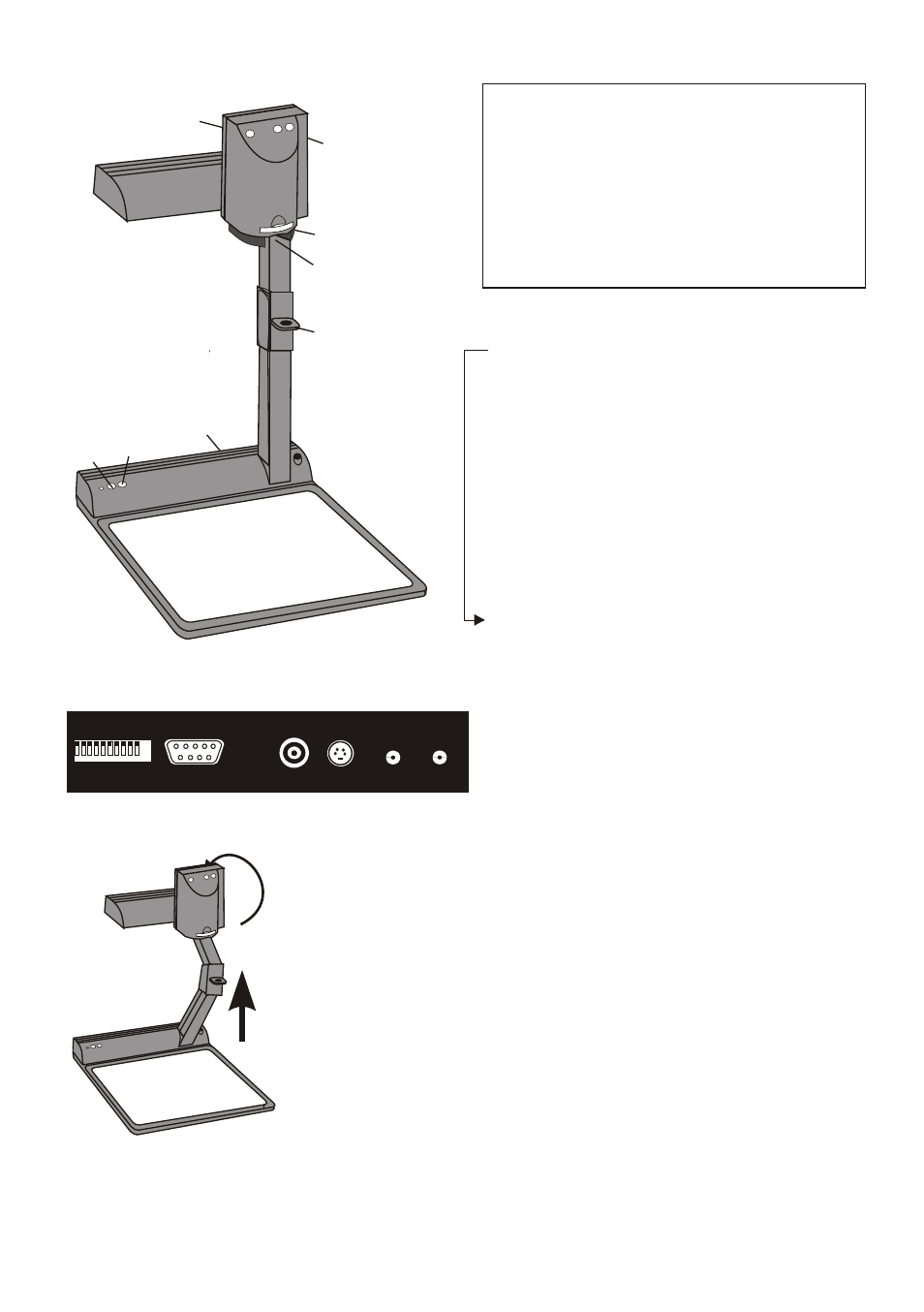 Seite20, Italiano, Connettori (3) | Utilizzo, Impostazioni all´accensione | WolfVision VZ-5F User Manual | Page 20 / 25