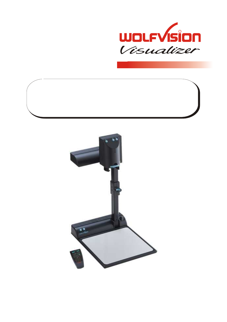 WolfVision VZ-8 User Manual | 12 pages