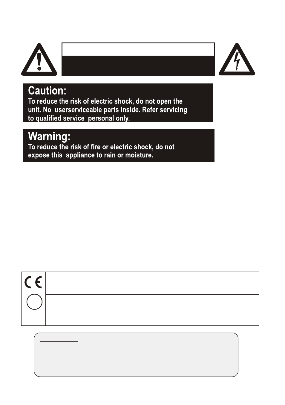 Seite2, Precautions, Warning | WolfVision VZ-8 User Manual | Page 2 / 12