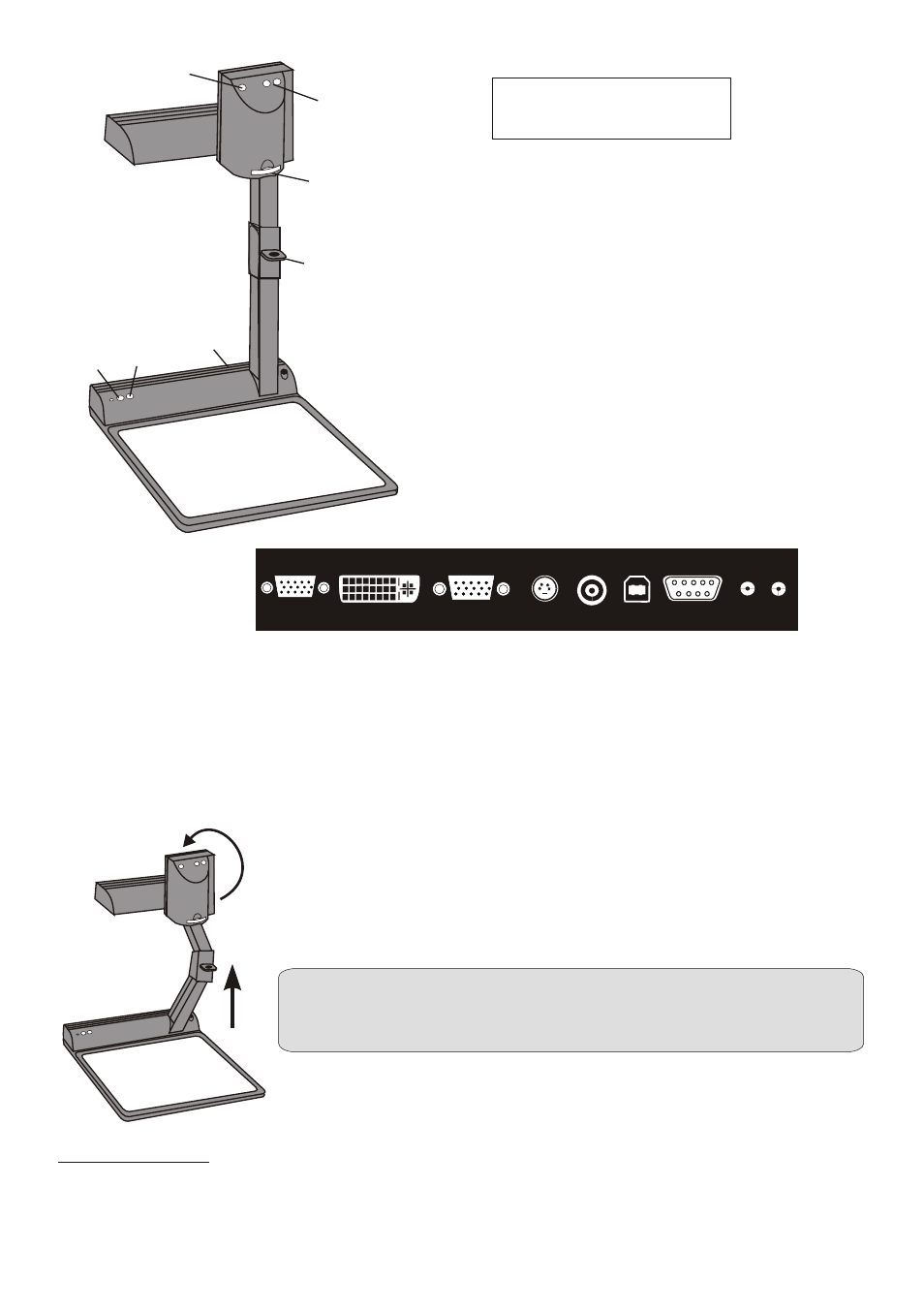 Seite3, English, Connectors (3) | 4setting up | WolfVision VZ-8 User Manual | Page 3 / 12