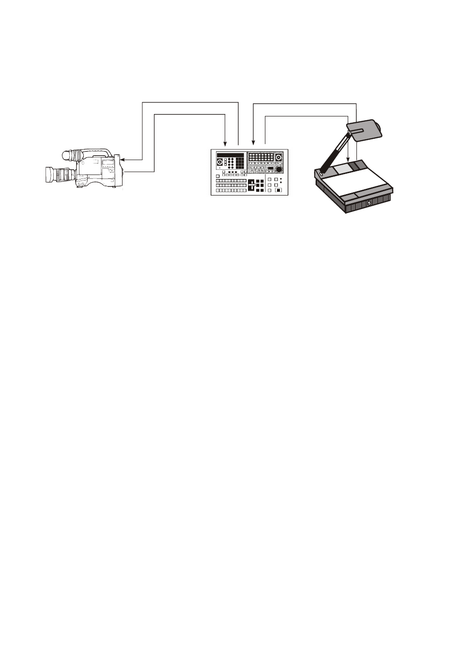 Seite19, External synchronization of the visualizer, For specialists only) | WolfVision VZ-35 User Manual | Page 19 / 23