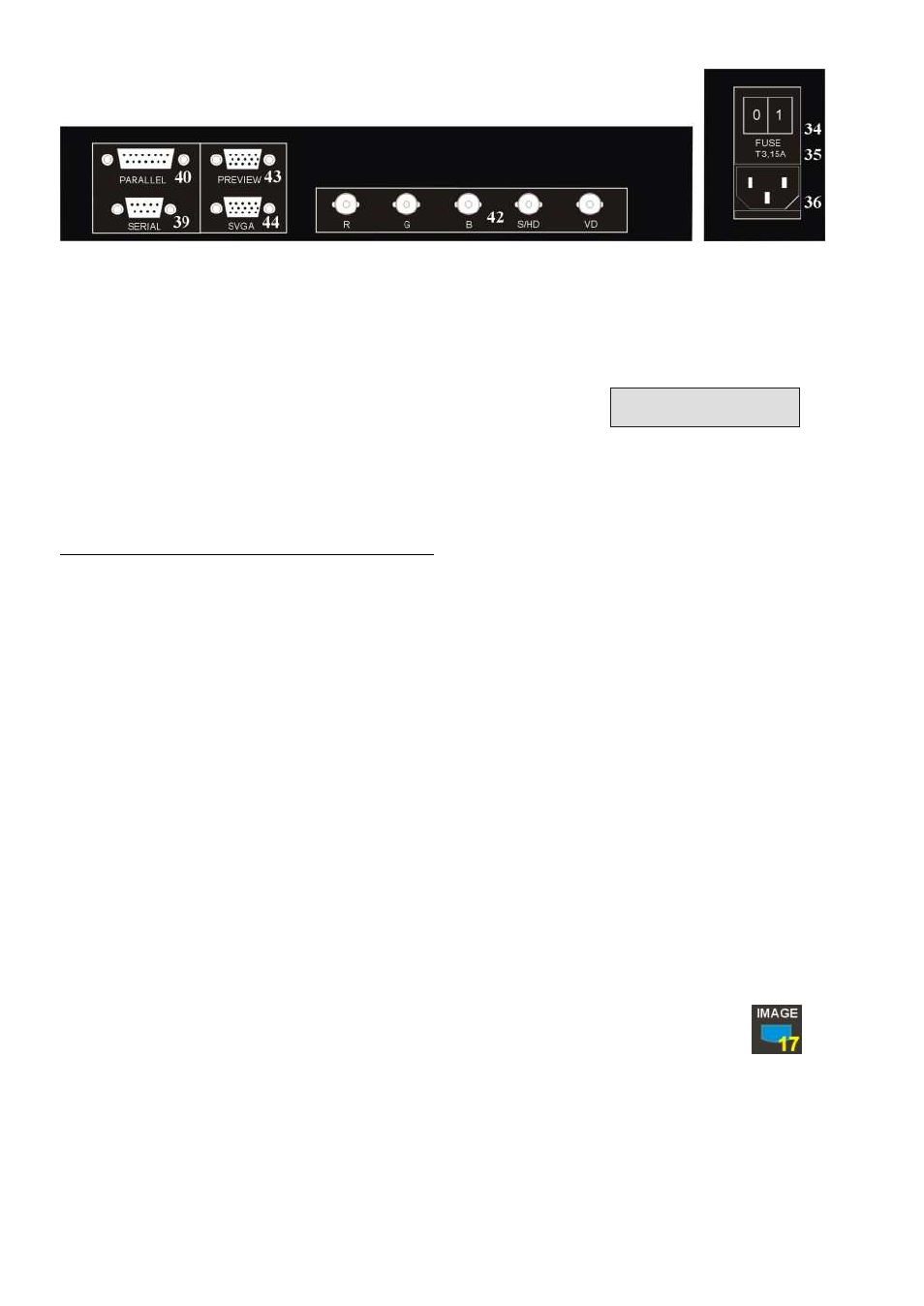 Seite6, Important, Connections | Rgbs outputs, Switchable outputs | WolfVision VZ-17 User Manual | Page 6 / 20