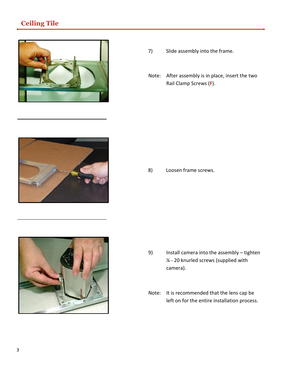 WolfVision EYE Series Mounting Kit User Manual | Page 4 / 16