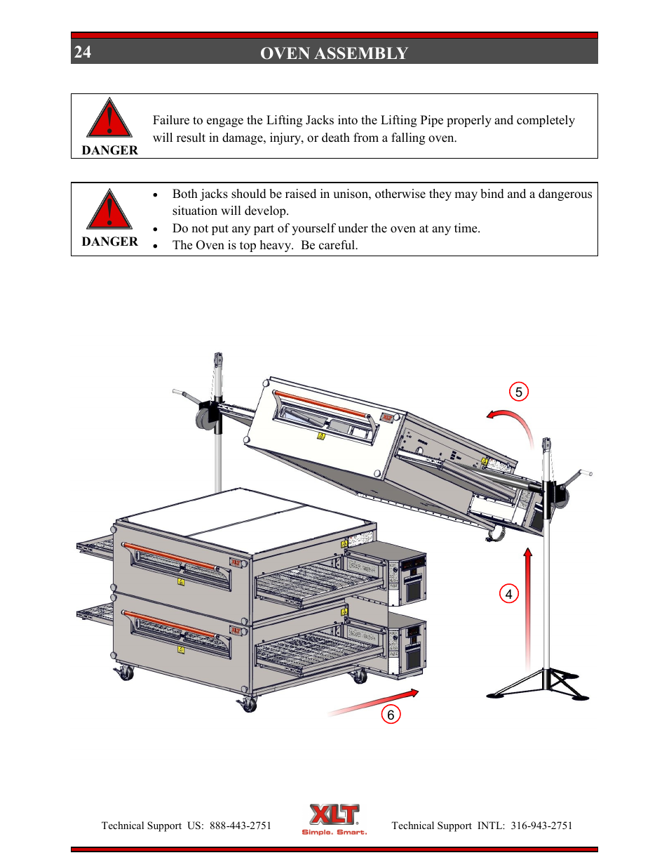 24 oven assembly | XLT XD-9004E User Manual | Page 24 / 114