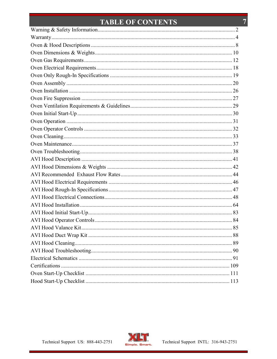XLT XD-9004E User Manual | Page 7 / 114