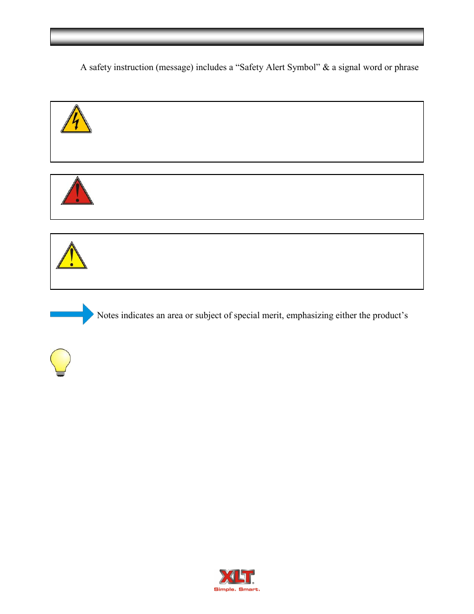 Warning & safety information | XLT XD-9004A User Manual | Page 3 / 102