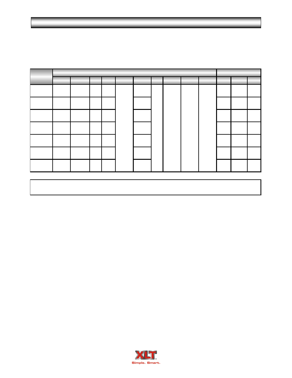 Avi hood dimensions & weights | XLT XD-9004A User Manual | Page 41 / 102