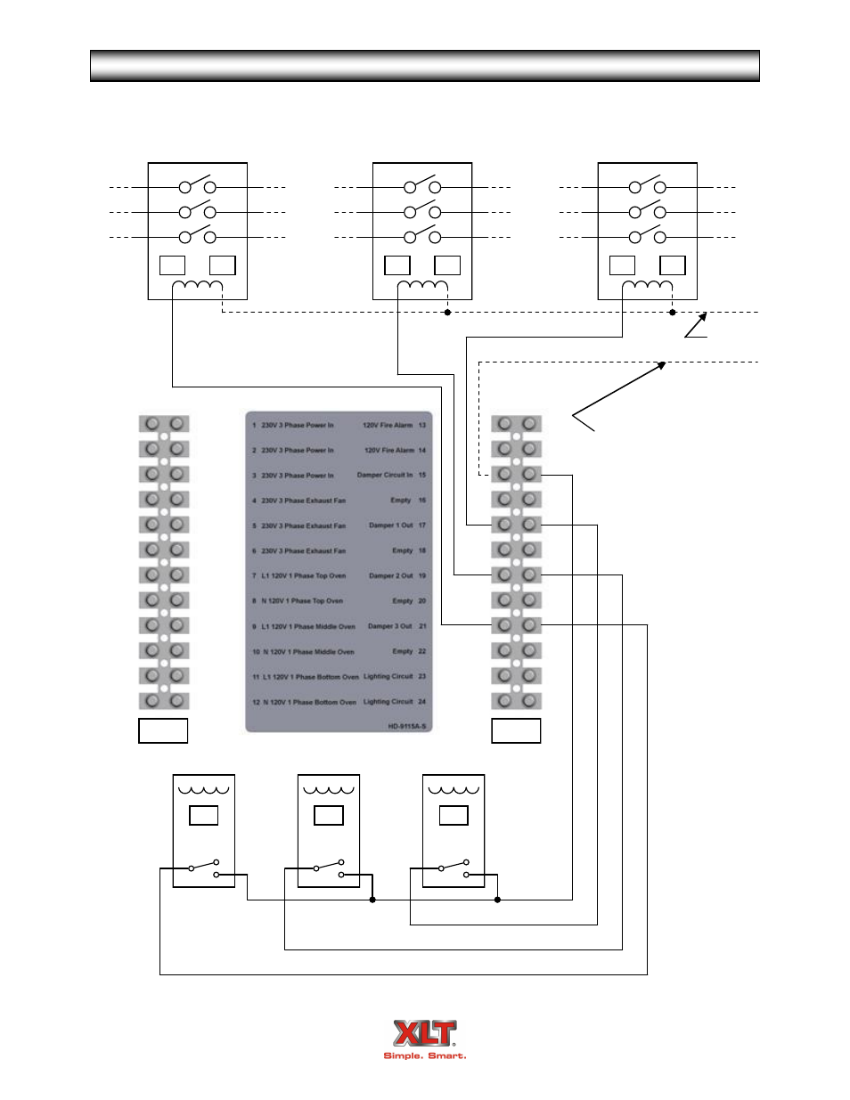 Avi hood electrical connections | XLT XD-9004A User Manual | Page 49 / 102