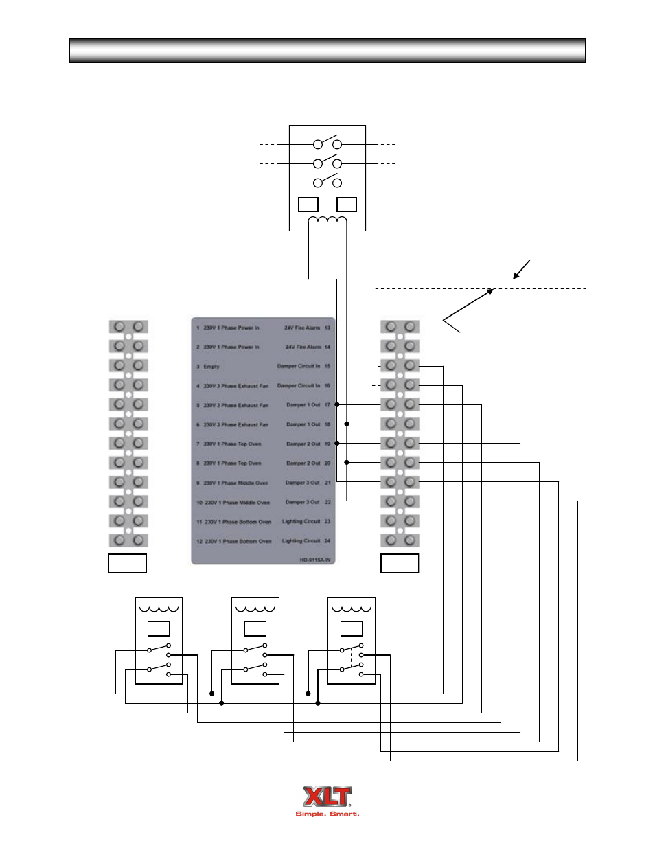 Avi hood electrical connections | XLT XD-9004A User Manual | Page 54 / 102