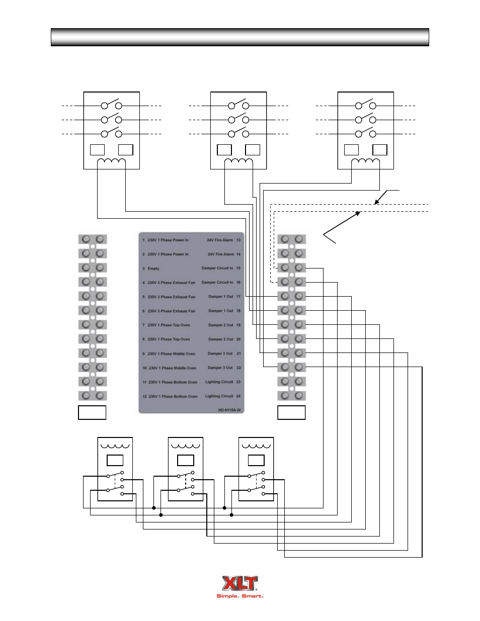 Avi hood electrical connections | XLT XD-9004A User Manual | Page 55 / 102