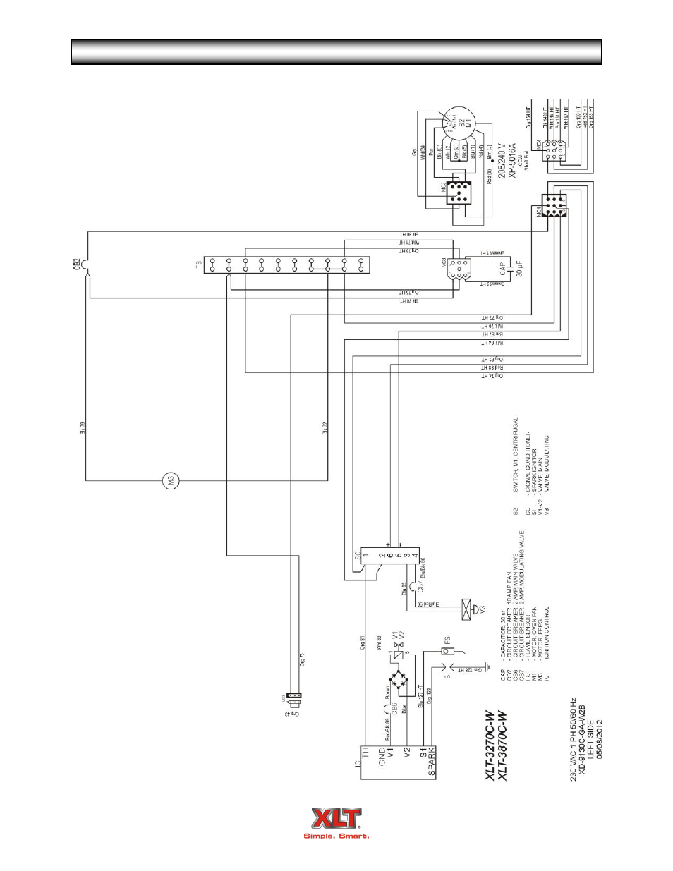 Oven schematic - world 2 box lh | XLT XD-9004B User Manual | Page 92 / 106