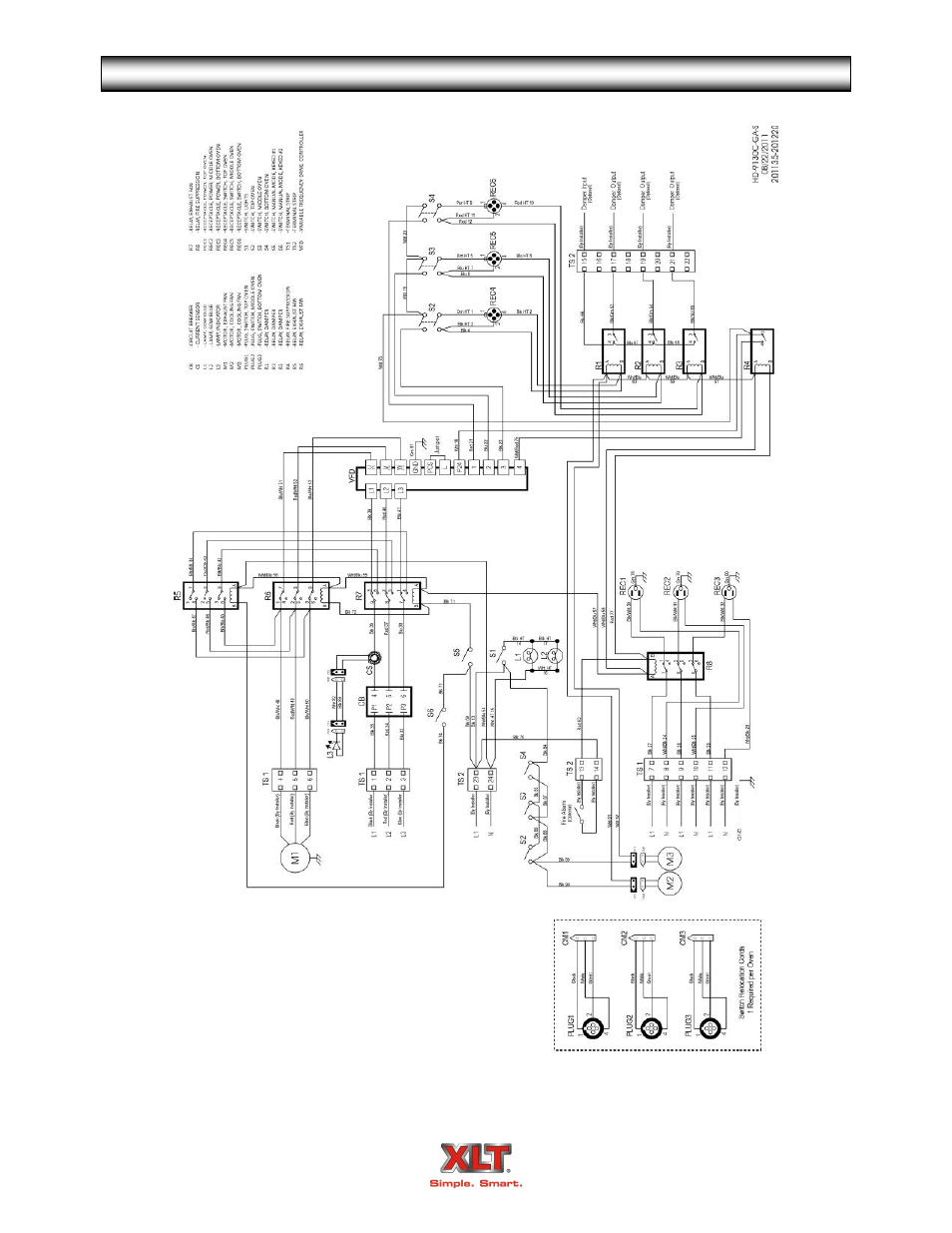 Avi hood schematic - standard w/vfd | XLT XD-9004B User Manual | Page 98 / 106