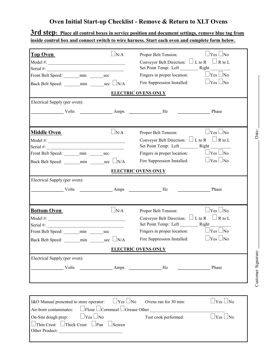 3rd step | XLT XD-9005B User Manual | Page 100 / 102