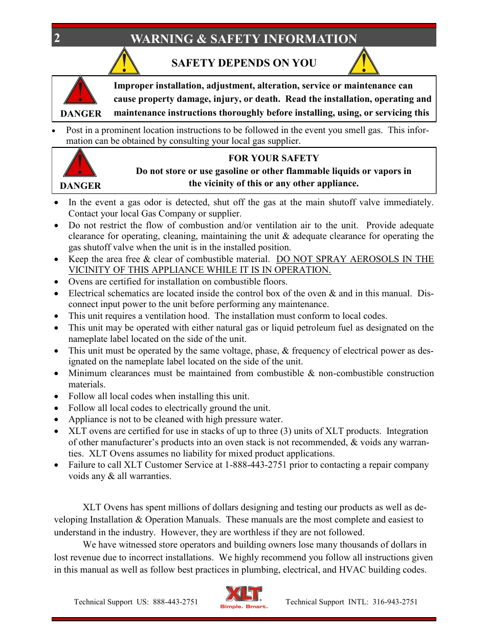 2warning & safety information | XLT XD-9005B User Manual | Page 2 / 102