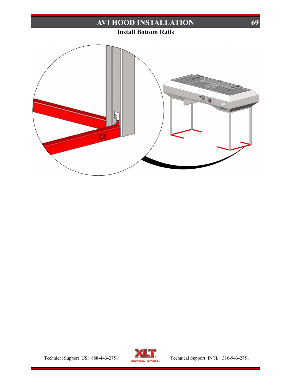 69 avi hood installation | XLT XD-9005B User Manual | Page 69 / 102