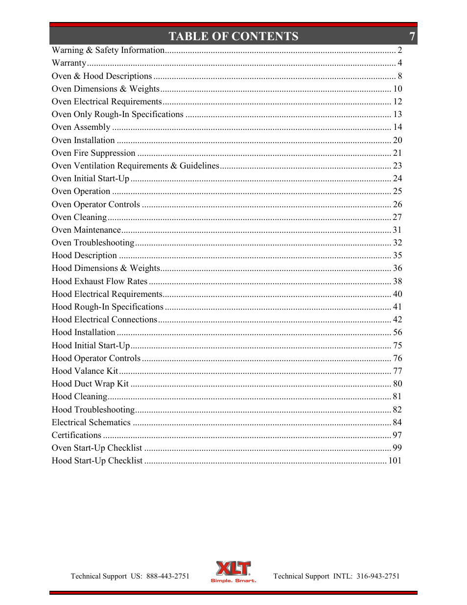 XLT XD-9005B User Manual | Page 7 / 102